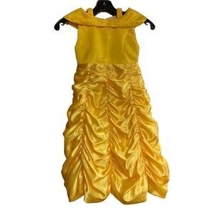 WEYLISA Girls Toddler Princess Dress Yellow For 2-3 Year Old